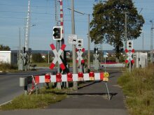 Radweglücke Bahnübergang VS-Marbach